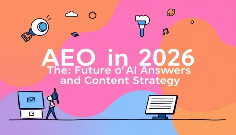 2026 में AEO: AI उत्तर और सामग्री रणनीति का भविष्य