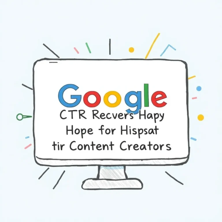 GOOGLE AI OVERVIEWS CTR RECOVERY SIGNALS HOPE FOR CONTENT CREATORS