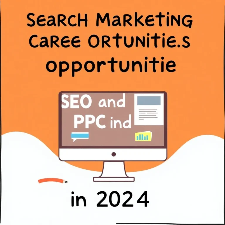 SEARCH MARKETING CAREER OPPORTUNITIES: SEO AND PPC JOBS IN 2024