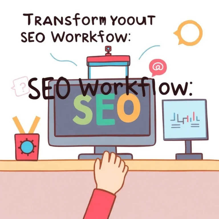 TRANSFORM YOUR SEO WORKFLOW: 8 TASKS PERFECT FOR AI AUTOMATION