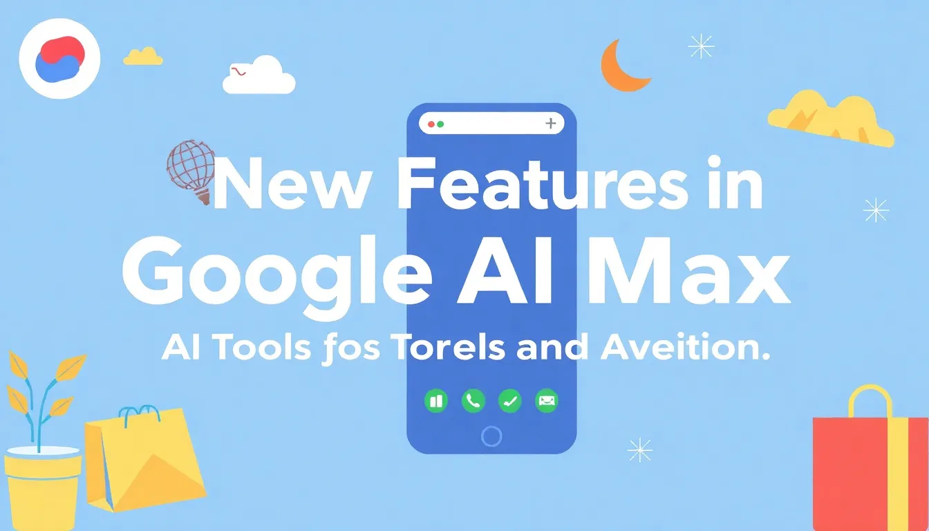 GOOGLE AI MAX में नए फीचर्स - SHOPPING और TRAVEL के लिए AI TOOLS