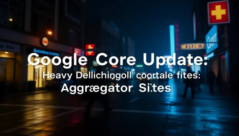 GOOGLE CORE UPDATE: AGGREGATOR SITES की RANKING में भारी गिरावट